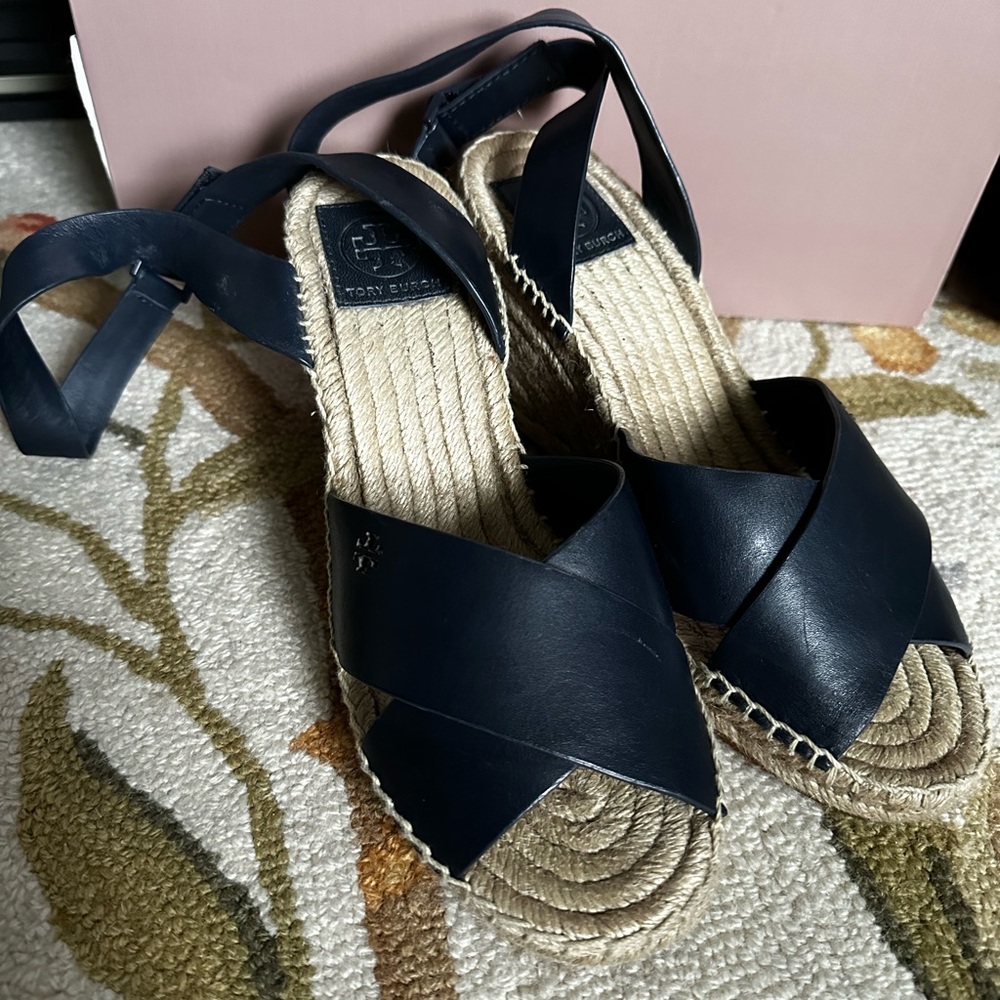 Tory Burch espadrille wedges